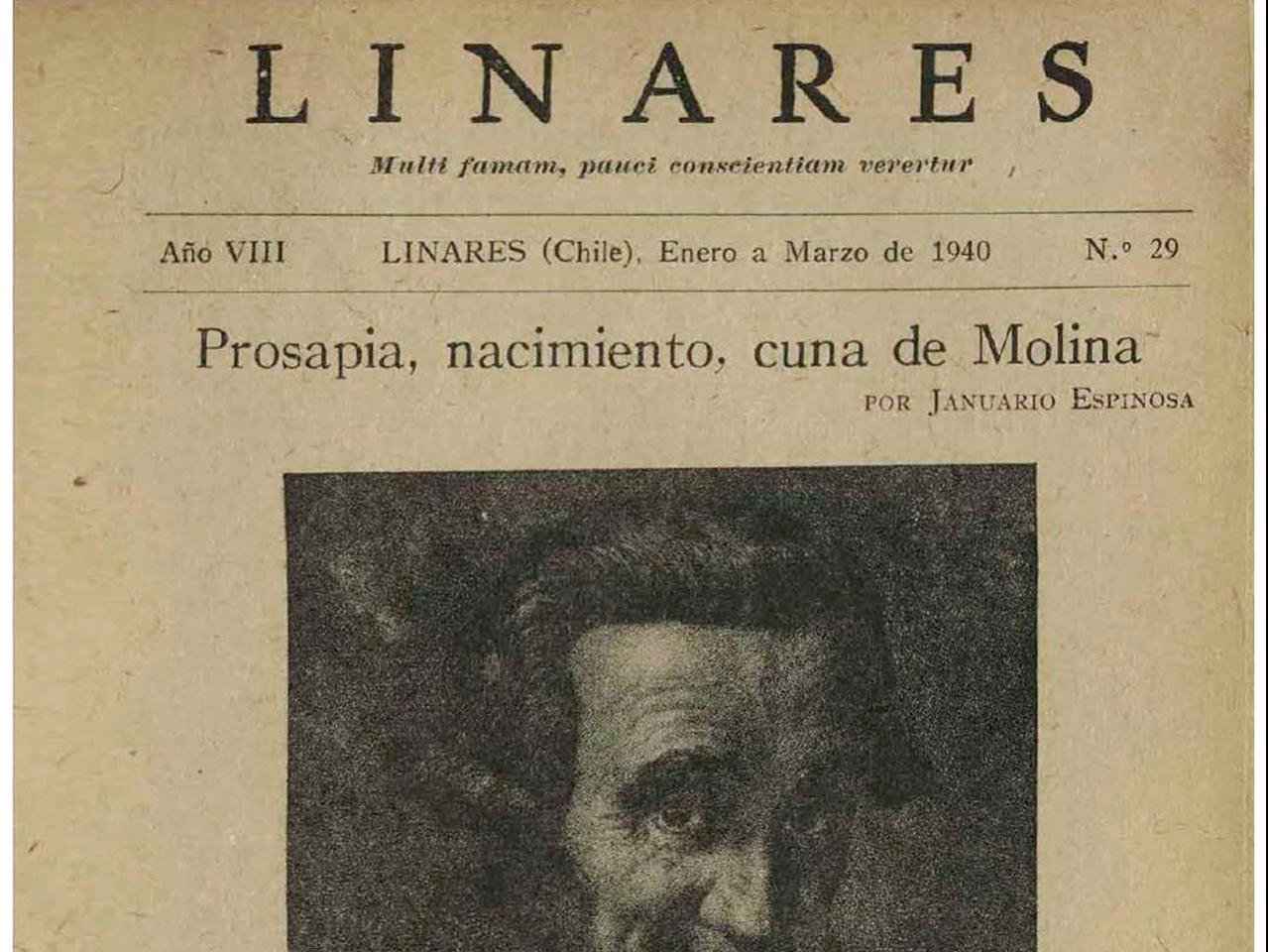 Prosapia, nacimiento, cuna de Molina