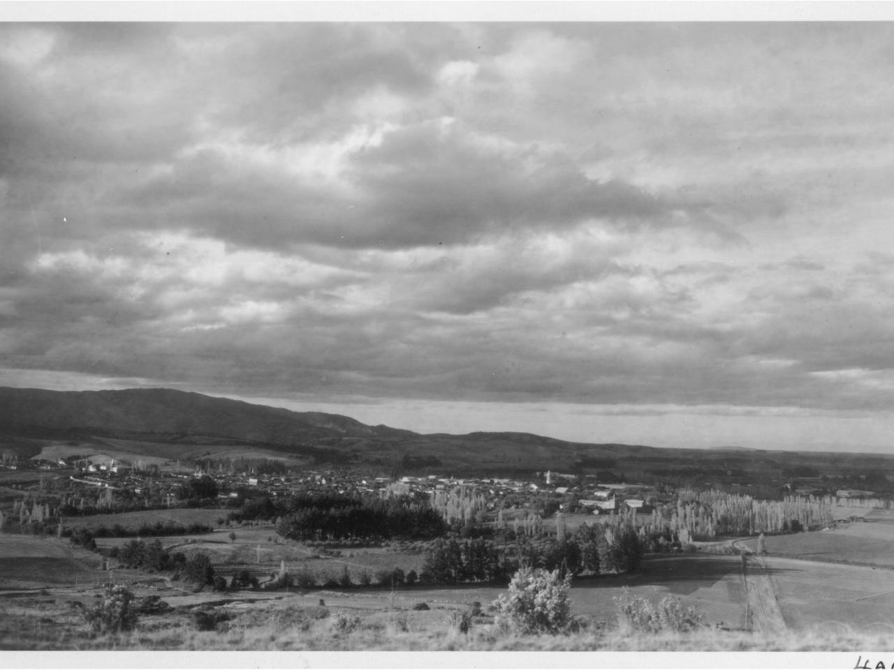 Vista panorámica de la ciudad de Angol