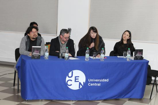 Presentadores del libro Patrimonios emergentes en Chile contemporáneo